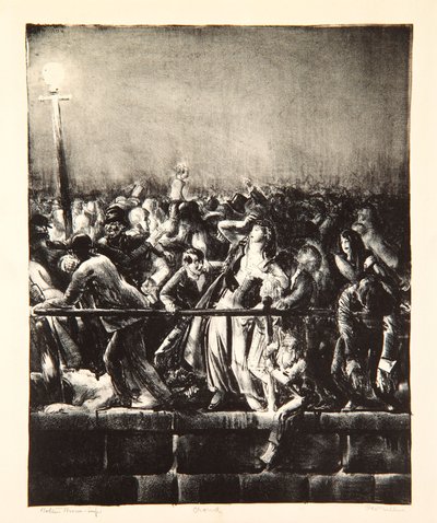 The Crowd by George Wesley Bellows